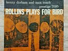 SONNY ROLLINS PLAYS FOR BIRD LP - 1956 Prestige PRLP 7095 RVG DG 1st press. NM