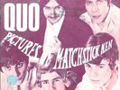STATUS QUO 45 PICTURES OF MATCHSTICK MEN+PS HOLLAND RARE 1968