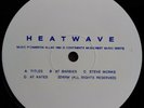 Cameron Allan - Heatwave Original Movie Soundtrack. 1982 Aussie 12
