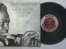 Miles Davis: All Star Sextet, Prestige 446 W 50 St, RVG, ear, 10 inch, DG