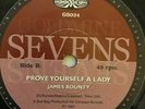 Northern Soul 45, James Bounty - Prove yourself a lady / The Silhouettes, Sevens