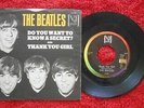 THE BEATLES  THANK YOU GIRL  DO YOU WANT TO KNOW A SECRET  45/PICTURE SLEEVE