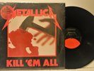Metallica  Kill Em All    LP Vinyl Elektra  12