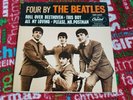 The Beatles 45 EP record sleeve only FOUR BY THE BEATLES CAPITOL 1964