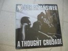 NO FOR AN ANSWER 1989 a thought crusade NEW/SEALED ORGNL HAWKER HARDCORE PUNK LP