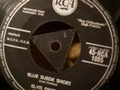 Super rare Tri Centre Elvis Presley 45 Blue suede Shoes/hound Dog