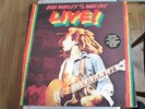 Bob Marley & The Wailers Live   Original Island Records LP with Poster