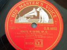 GINETTE NEVEU HMV 4 x 78 EX+ STRAUSS VIOLIN SONATAS GUSTAF BECK DB 9126-30