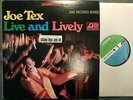 Soul LP JOE TEX Live And Lively ATLANTIC (USA, 1968) CHIPS MOMAN