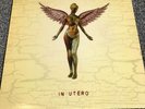 NIRVANA  - IN UTERO - BLUE WAX   (FOO FIGHTERS ,MUDHONEY , TAD , GRUNGE,SUB POP)