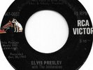 ELVIS PRESLEY Milky White Way on RCA rock 45 447-0652