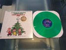 VINCE GUARALDI TRIO A Charlie Brown Christmas F-8431 Green vinyl LP reissue
