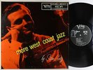 Stan Getz - More West Coast Jazz LP - Verve - MG V-8177 Mono DG VG+