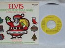 ELVIS PRESLEY Merry Christmas Baby 1971 RARE COPY & Picture Sleeve RCA 74-0572