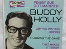 BUDDY HOLLY Peggy Sue Got Married 1962 CORAL Label Extended Play EP NEAR MINT