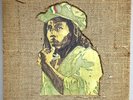 BOB MARLEY & THE WAILERS Rare Promo RASTAMAN VIBRATION Burlap Box Set, LP, Book