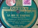 78 RPM MISTINGUETT La java de doudoune - Julie c'est Julie - ODEON 166.106