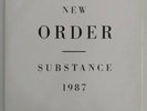 NEW ORDER -SUBSTANCE -2 x Lp ORIGINAL FACT 200 (NON EMBOSSED SLEEVE), excellent