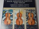 BACH Sonatas & Partitas For Violin CHRISTIAN FERRAS Sine Qua Non 3 LP Box Set NM