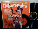 THE UNTOUCHABLES LP CAPITOL T-1430 + 45 1959 OG ROBERT STACK Unsolved Mysteries
