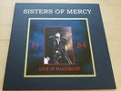 the sisters of mercy - live in maastricht   - LP - clear splater-25 made