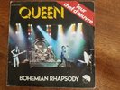 Rare Queen Freddie Mercury Picture Sleeve Bohemian Rhapsody France