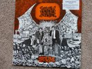 NAPALM DEATH - SCUM Vinyl LP 1987 Earache Records With Lyric sheet inner