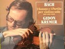 BACH- 3 Sonate e 3 Partite- Violine Solo- GIDON KREMER- 3 LP Box Set PHILIPS