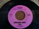Deep soul, Dell & The Sensations, Lonesome Night, Sanco # 51, vg+