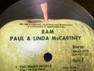 Beatles Paul McCartney RAM 1975 APPLE ALL RIGHTS Los Angeles Press EX/EX