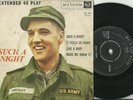 ELVIS PRESLEY  SOUTH AFRICA  PS  E.P.  SUCH A NIGHT