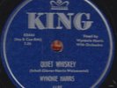78-BLUES-WYNONIE HARRIS-QUIET WHISKEY/DOWN BOY DOWN on KING 4685-