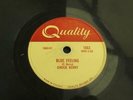 CHUCK BERRY BLUE FEELING 1957 CANADIAN PRESS 78 RPM RECORD