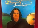 2 Originals Of James Taylor 1975 UK Double Vinyl LP Sweet Baby Mud Slide Slim EX
