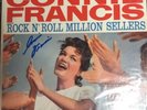 Connie Francis sautographed MGM album cover rock n roll JSA AUTHENTICATED