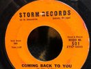 Rare Detroit Soul R&B Doo Wop WILLIE JONES “Coming Back to You” 45 STORM 501