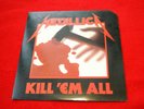 METALLICA LP - KILL 'EM ALL / MEGAFORCE orig. US PRESS 1983 NM / EX
