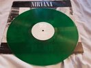 Nirvana bleach vinyl, UK, LP, album, limited edition, green TUP LP6