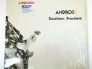 ANDROS SOUTHERN FRONTIERS 1986 PRIVATE VINYL LP ALABAMA HARD ROCK +RARE STAMP