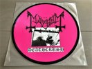 MAYHEM - DEATHCRUSH PICTURE DISC (PINK) # 754/1000  EMPEROR,DARKTHRONE,SATYRICON