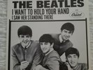 The Beatles - I Want to Hold Your Hand Single w Pic Sleeve - 1984 Stereo Version