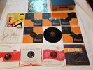 Venylplatten mit Koffer Rock'n Roll Bill Haley,Glenn Miller, Armstrong Brunswik