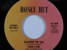 Modern Soul Boogie 45 BRIAN & ZAN Schemin' On You HONEY HUT HEAR