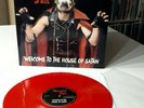 MERCYFUL FATE - Welcome To the House Of Satan - PROMO LABEL LP RED VINYL RAR