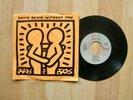 KEITH HARING ART COVER David Bowie without you EMI B 8190 rare 45 NM