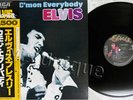 Elvis Presley C'mon Everybody Rare Mint Picture Label Japan LP