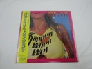 BON JOVI SLIPPERY WHEN WET 28PP-1025 with OBI  Japan VINYL  LP