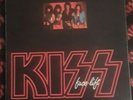 KISS FACELIFT BOOTLEG BOX SET RARE 3 RED VINYL L.P. BRUSSELS BELGIUM 1983