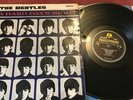 THE BEATLES A Hard Day's Night  STEREO Parlophone 1964 Yellow & Black