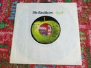 The Beatles Apple Canada 45 record LET IT BE, 1970 White Apple sleeve